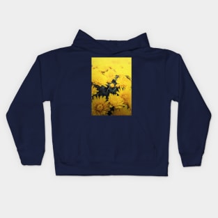 chrysanthemum flowers close up Kids Hoodie